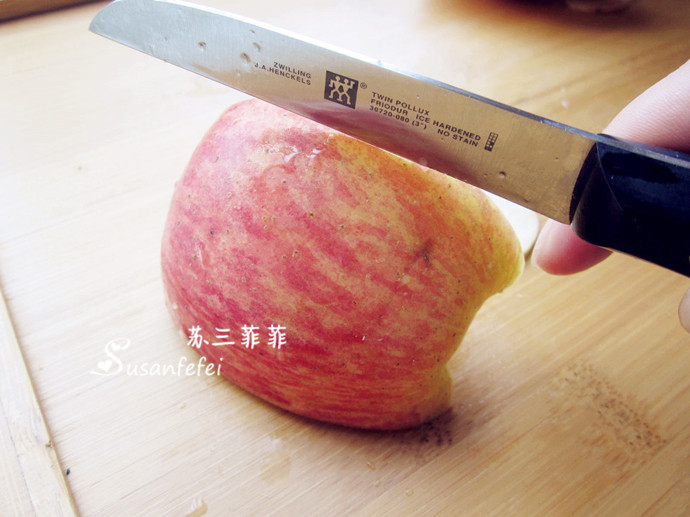 烤苹果脆片步骤1