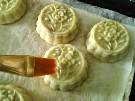 广式火腿月饼步骤21