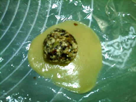 广式果干五仁月饼步骤16