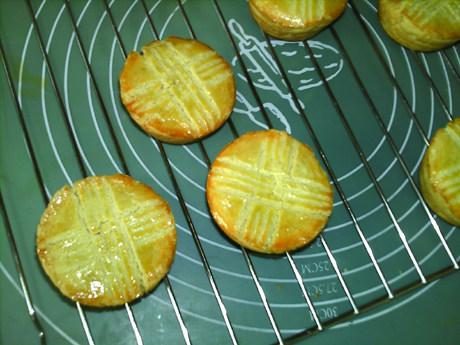 法式蓝莓乳酪月饼步骤20