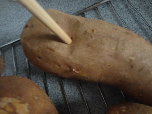 烤箱烤红薯步骤5