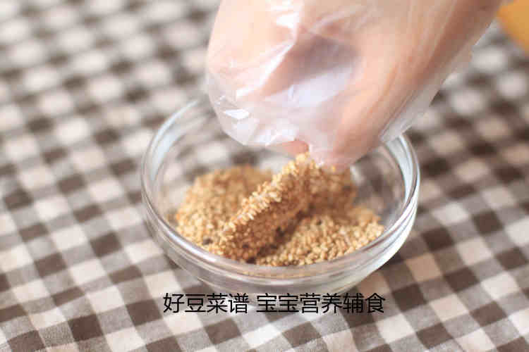 芝麻山药条步骤6