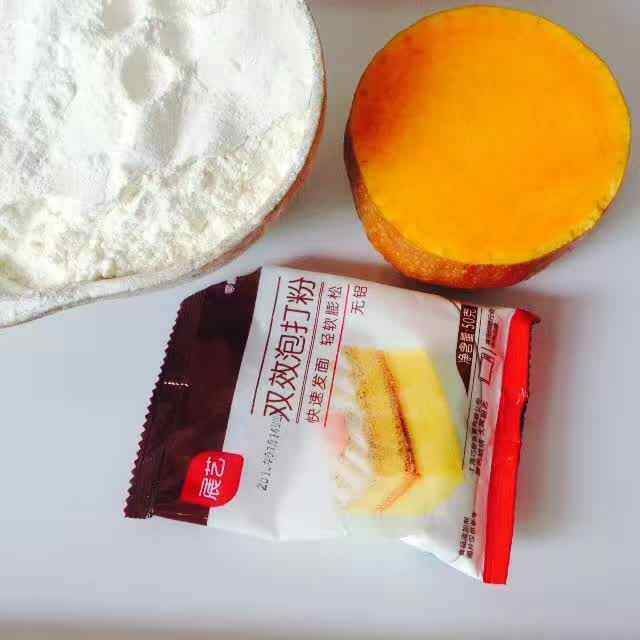 南瓜小松饼步骤1