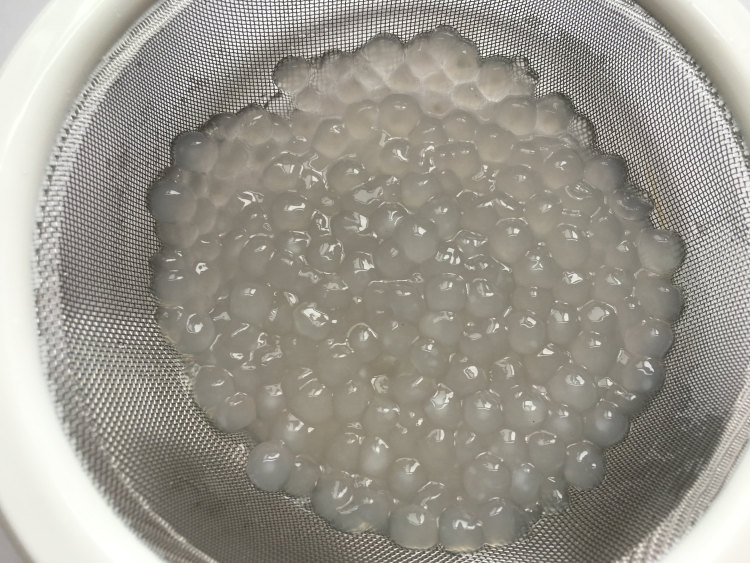 微波炉版珍珠奶茶步骤6