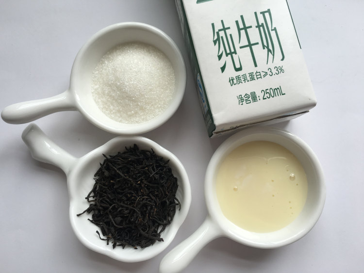 微波炉版珍珠奶茶步骤7