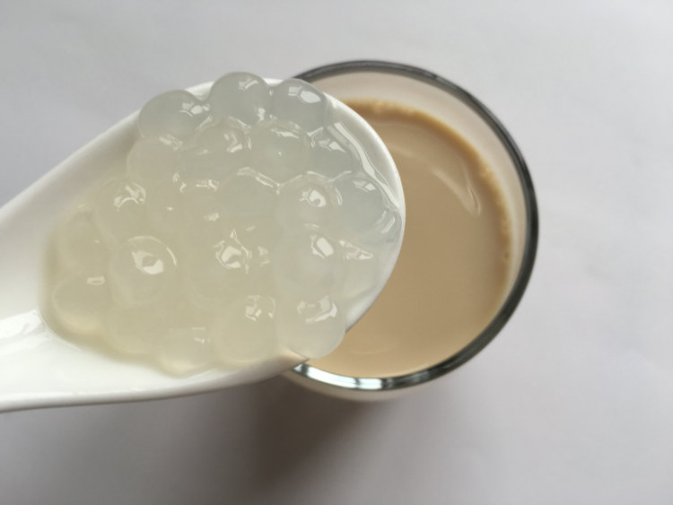 微波炉版珍珠奶茶步骤11