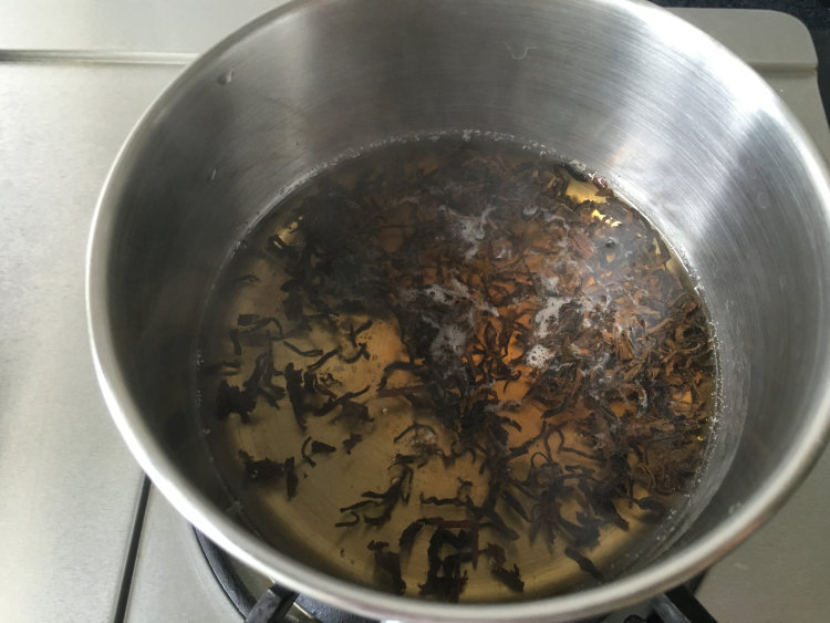 微波炉版珍珠奶茶步骤8