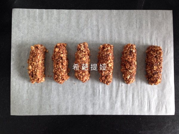 巧克力燕麦棒步骤11