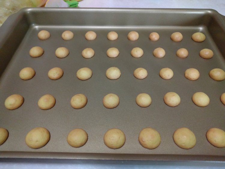 蛋黄饼步骤9