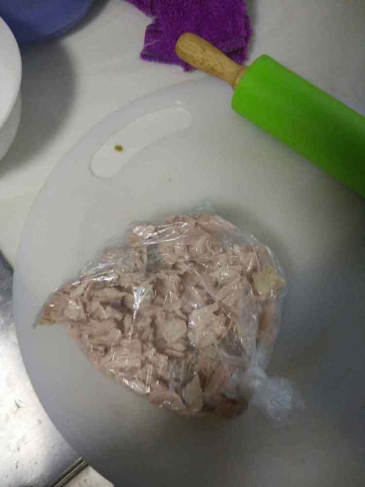 面包机肉松步骤4