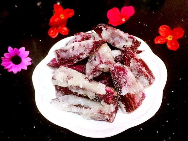 反沙紫薯#新鲜从这里步骤10