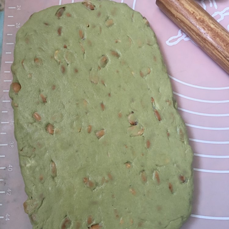 花生抹茶牛轧糖步骤8