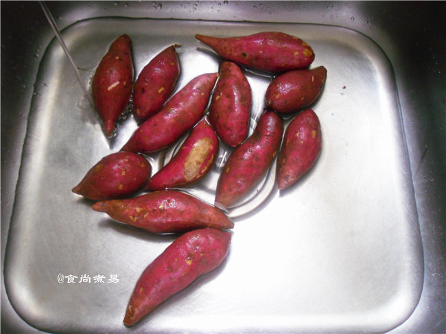 香烤红薯步骤2