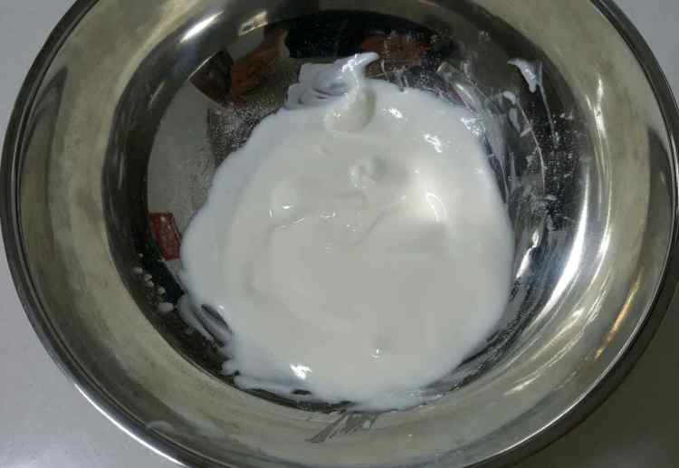 椰子味酸奶溶豆步骤2