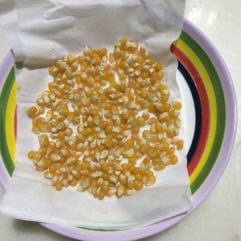 奶油爆米花步骤2