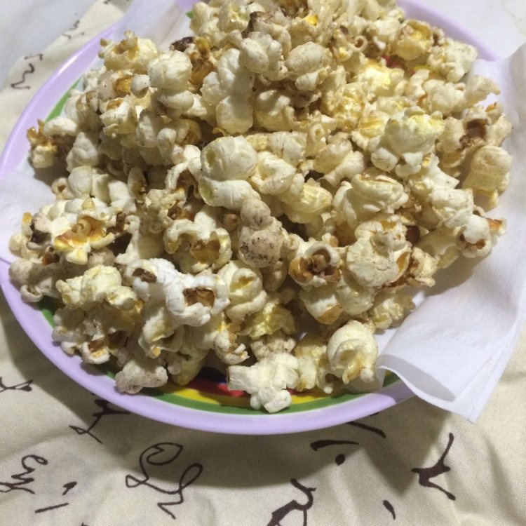 奶油爆米花步骤9
