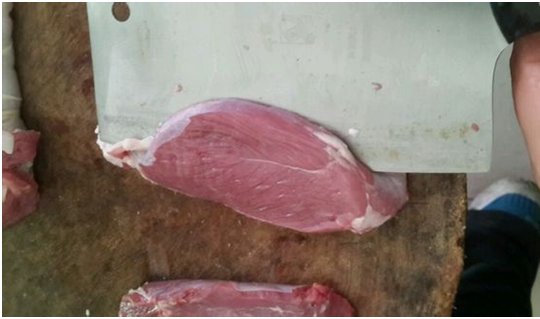 羊肉串的烧烤店切法和步骤15