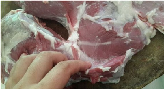 羊肉串的烧烤店切法和步骤7