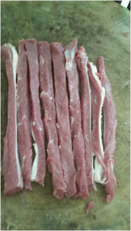羊肉串的烧烤店切法和步骤23