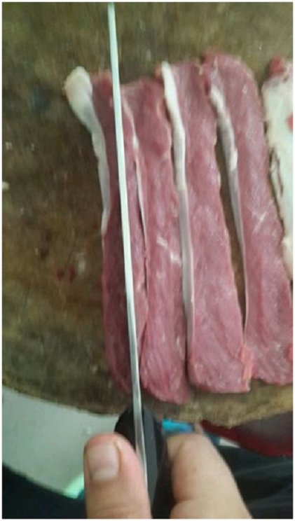 羊肉串的烧烤店切法和步骤21