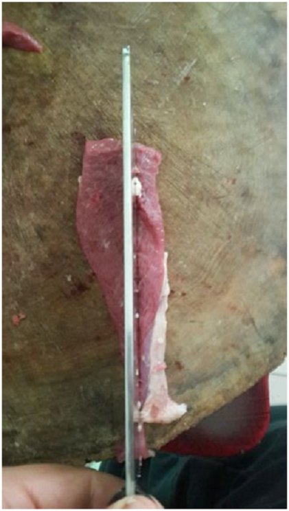 羊肉串的烧烤店切法和步骤19