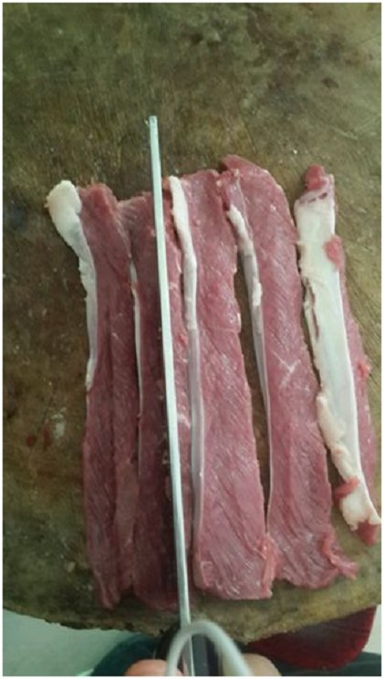 羊肉串的烧烤店切法和步骤22