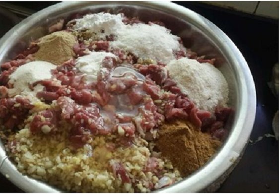 羊肉串的烧烤店切法和步骤33