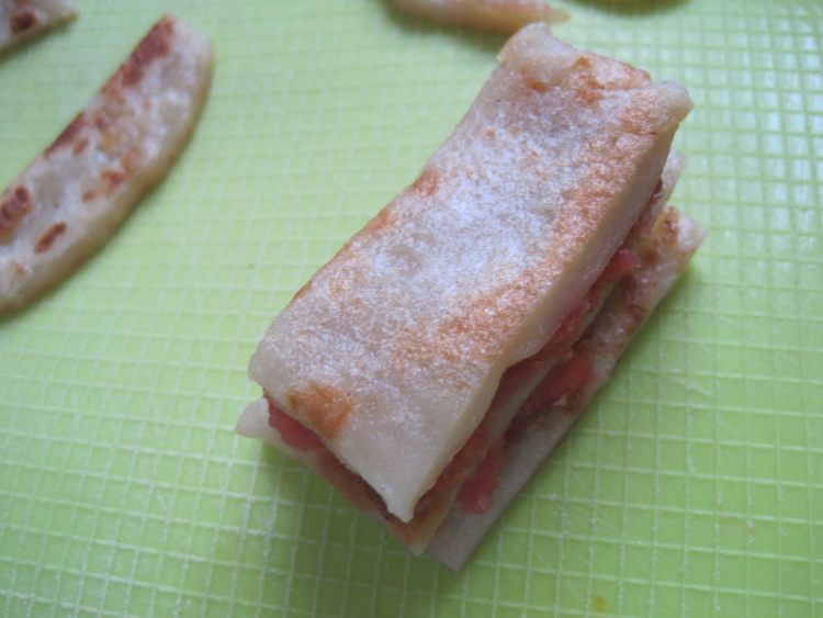 山楂酱糯米夹心饼步骤7