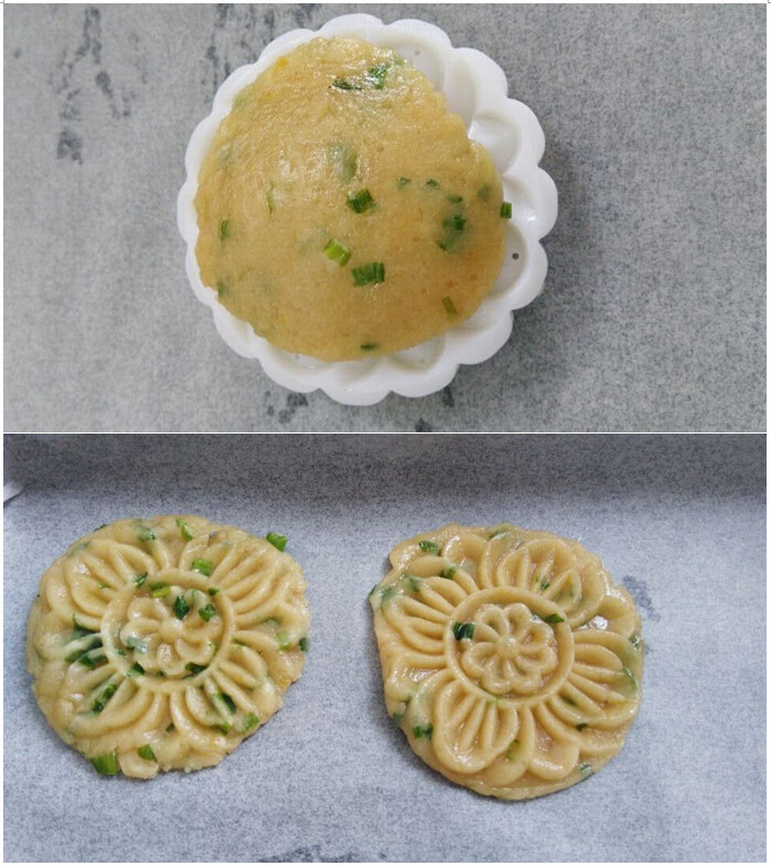 香酥葱油饼干步骤8