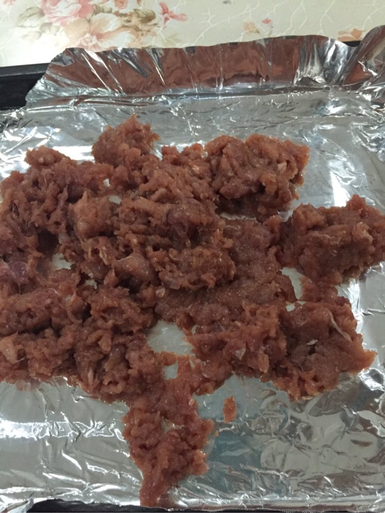 自制猪肉脯步骤8