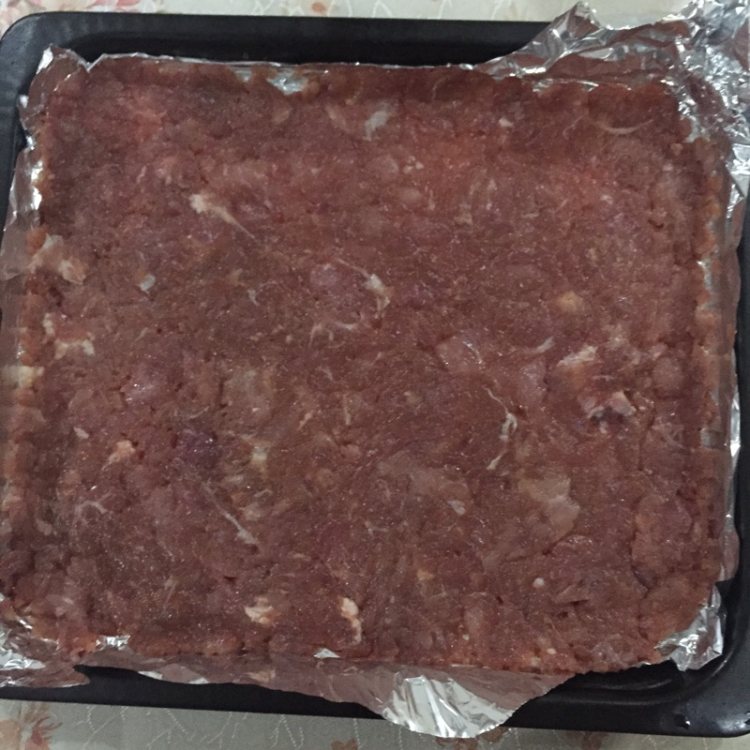 自制猪肉脯步骤10