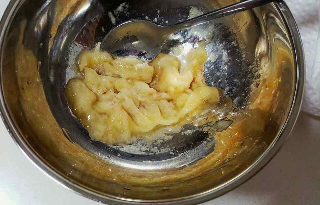 香蕉味酸奶溶豆步骤2