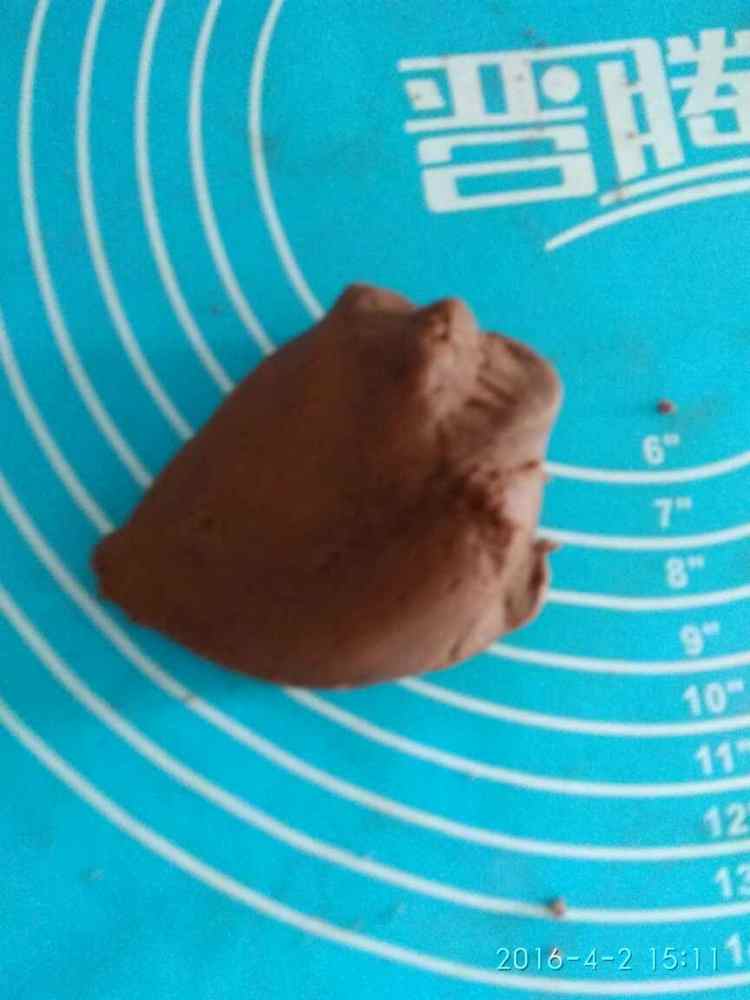 可可酥皮泡芙步骤2