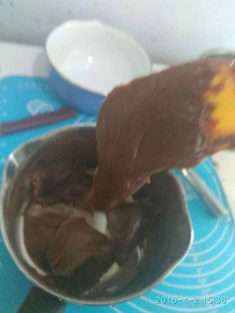 可可酥皮泡芙步骤12