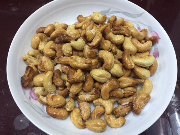 香脆腰果步骤8