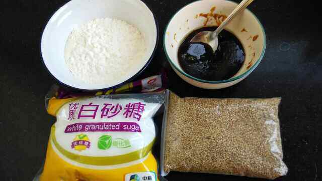 牛皮糖步骤1