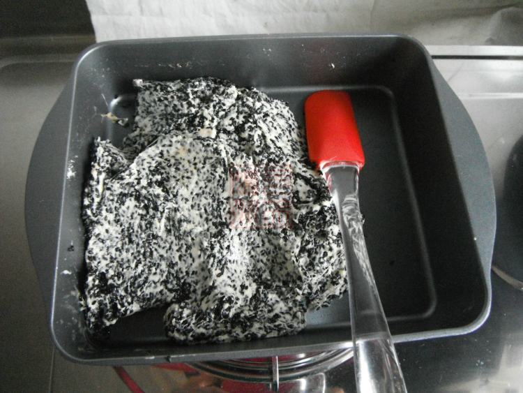 黑芝麻牛轧糖步骤8