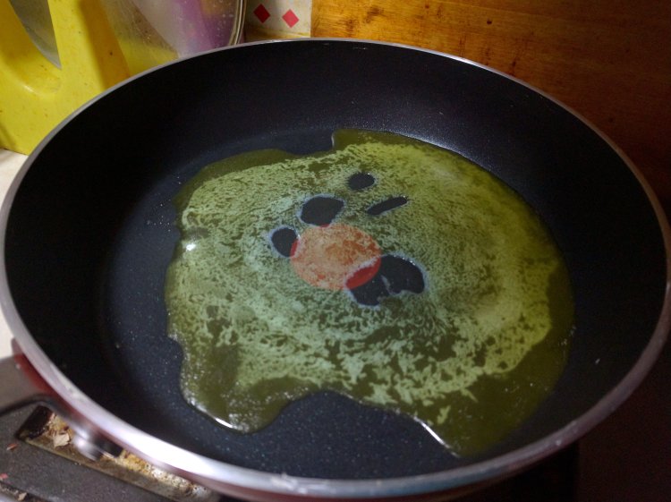 棉花糖版抹茶花生牛轧步骤7