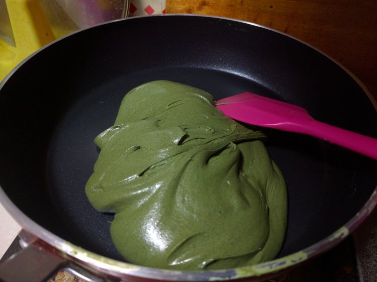棉花糖版抹茶花生牛轧步骤11