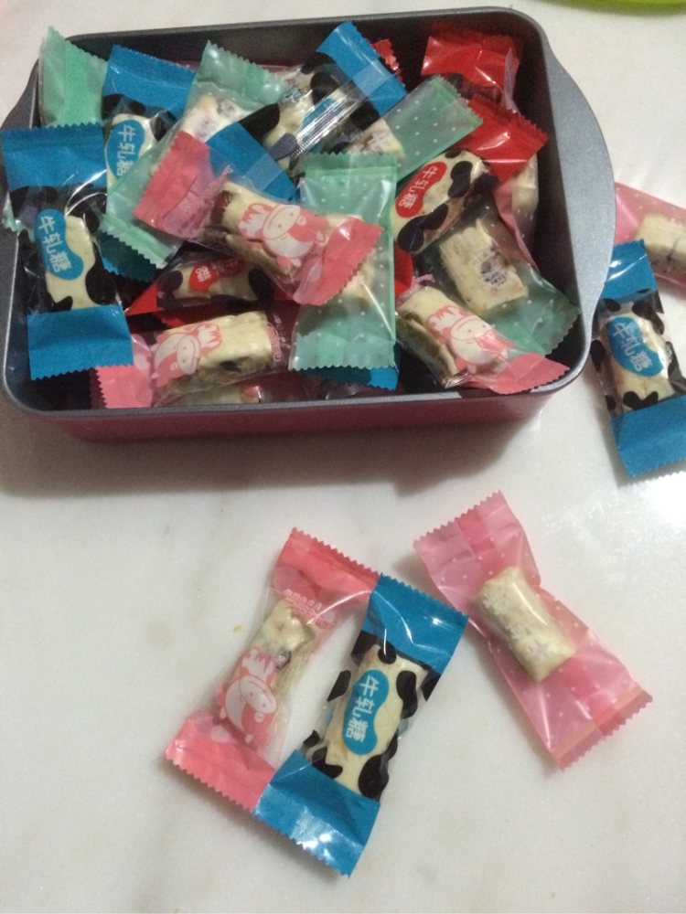 蔓越梅花生牛轧糖步骤11