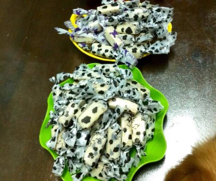 花生蔓越莓牛扎糖步骤6