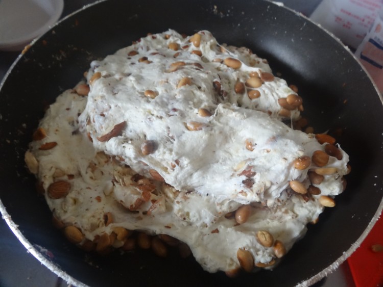 杏仁花生牛轧糖步骤13