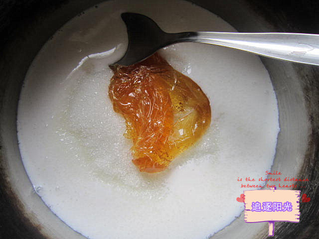 贝壳太妃糖步骤1