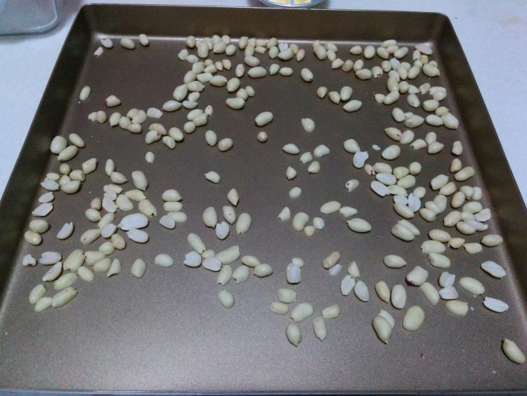 花生可可牛轧糖步骤3