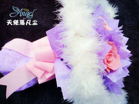 巧克力玫瑰花束步骤24