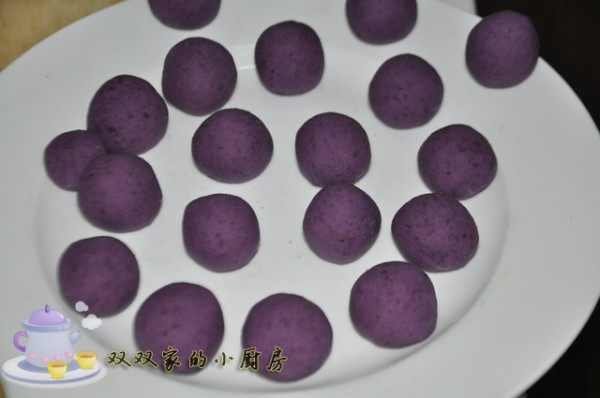 紫薯巧克力棒棒糖步骤4