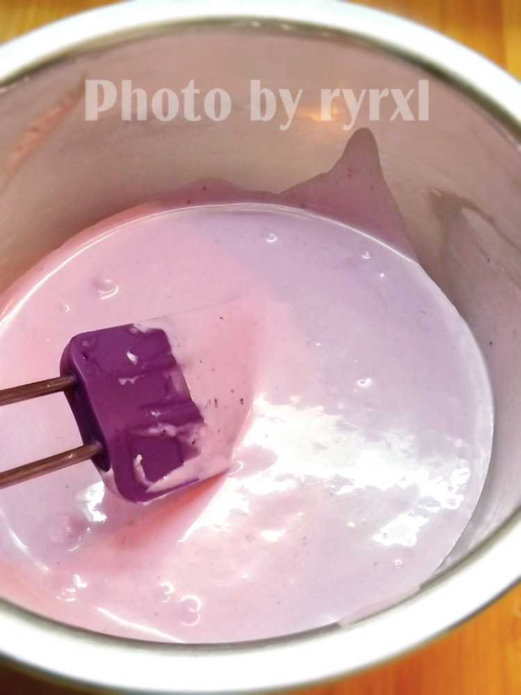 双色乳酪布丁步骤6