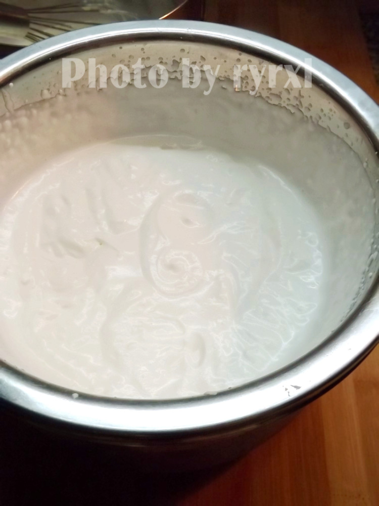 双色乳酪布丁步骤4
