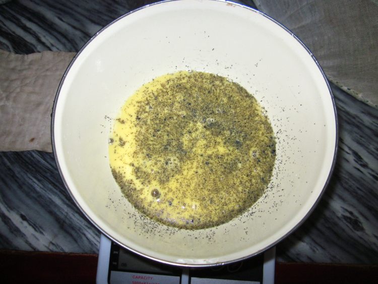 黑芝麻烤布丁步骤9
