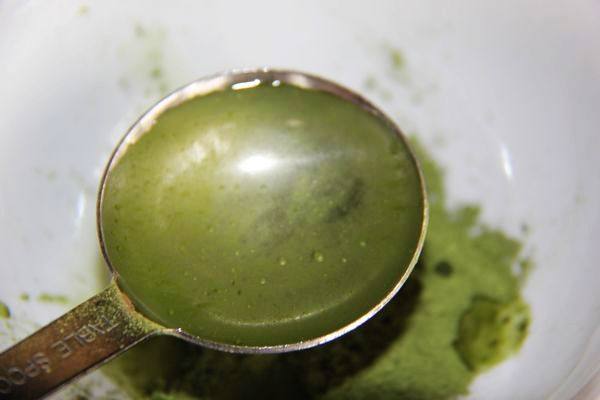 抹茶布丁步骤2